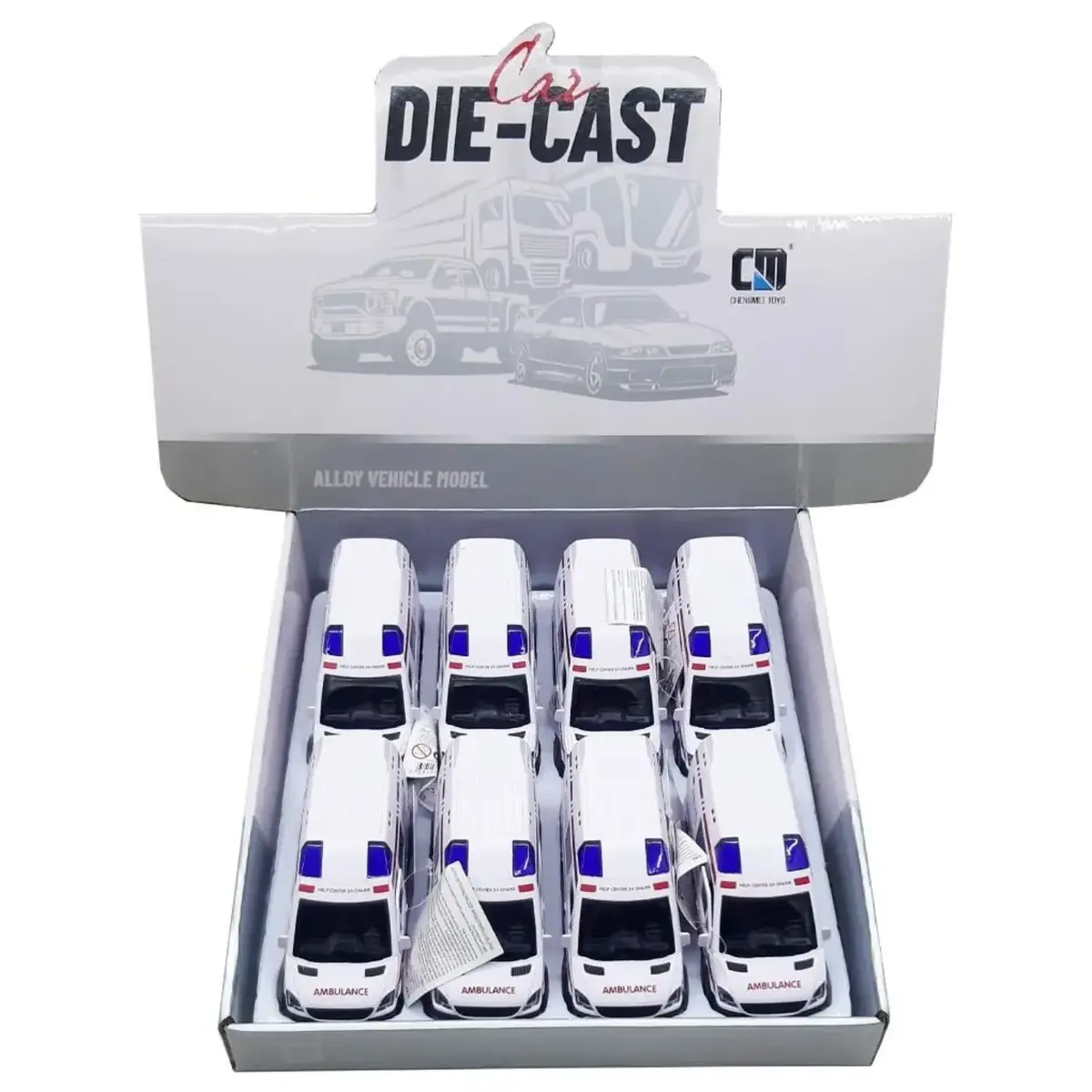 Sesli Işıklı Metal Ambulans
