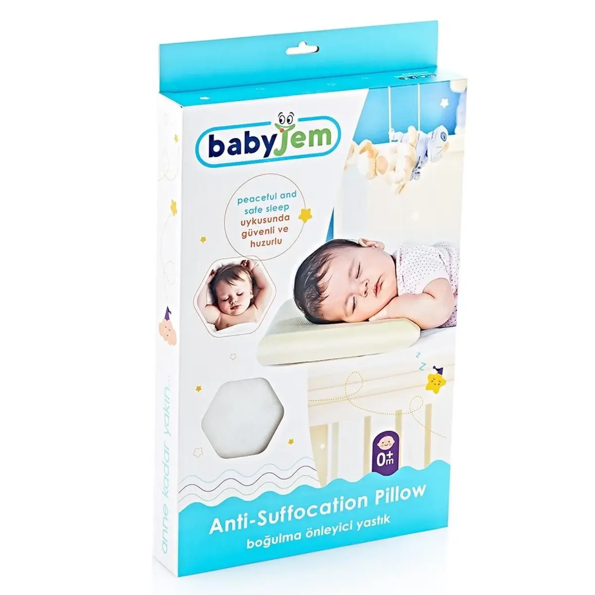 Babyjem Boğulmayı Önleyici Yastık Ekru