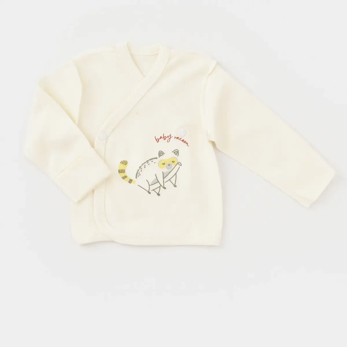 Bibaby Organik Zıbın Takımı Baby Racoon Prematüre Lemon Grass Vanilla Ice