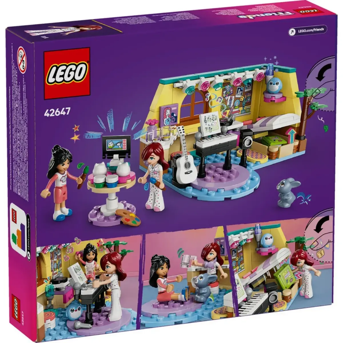 LEGO Friends Paisley’nin Odası 42647 