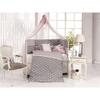 Kanz Softy Bebek Uyku Seti Pembe-Gri 75x130
