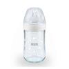 Nuk Nature Sense Isı Göstergeli Cam Biberon 240 ml Beyaz