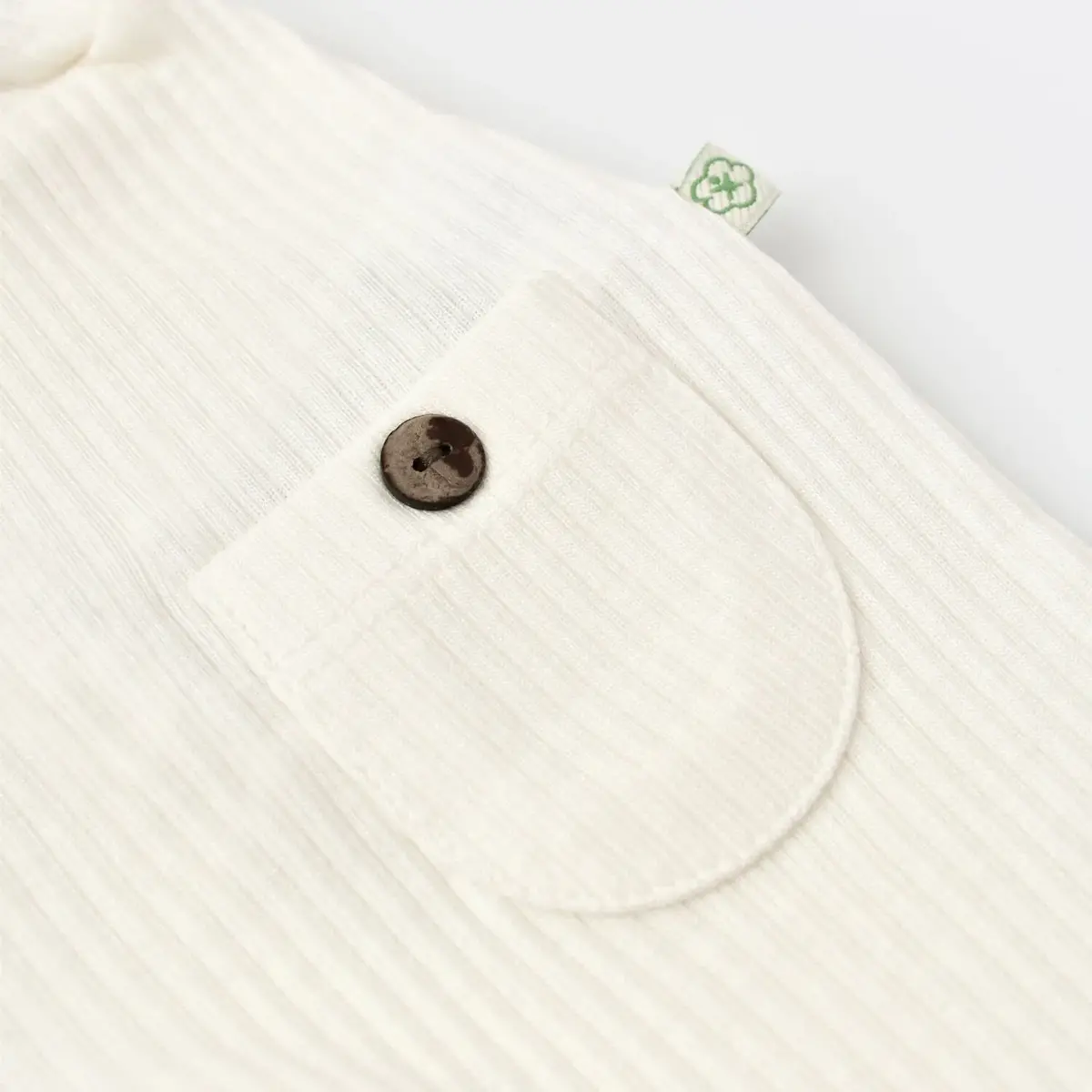 Bibaby Organik Pantolon Patiksiz Soft Modal Ekru