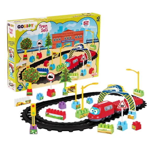 Gokidy Tren Seti 52 Parça
