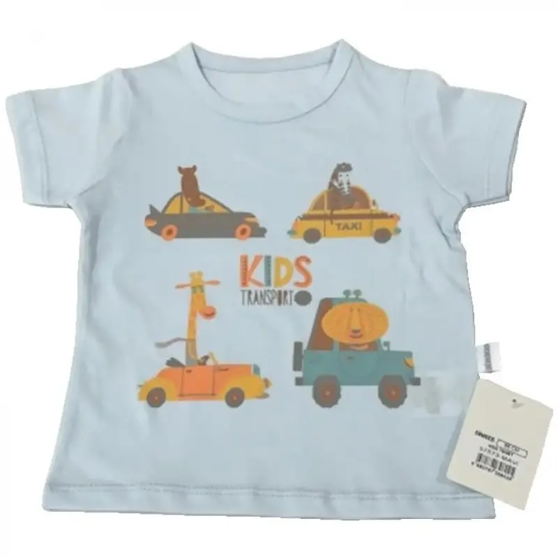 Bibaby T-Shirt Bimboo Kids Mavi