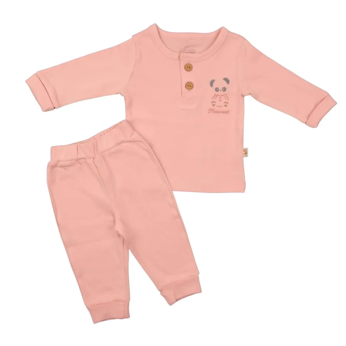 Mini Damla 2li Takım Pandalı Somon