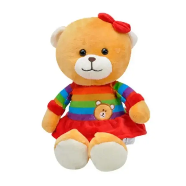 Selay Peluş Elbiseli 23 Cm Ayıcık