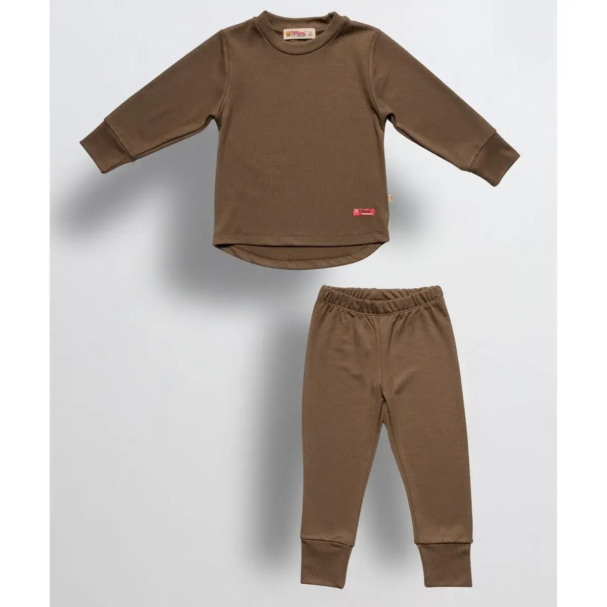 Tiffany Termal Pijama Takımı Camel