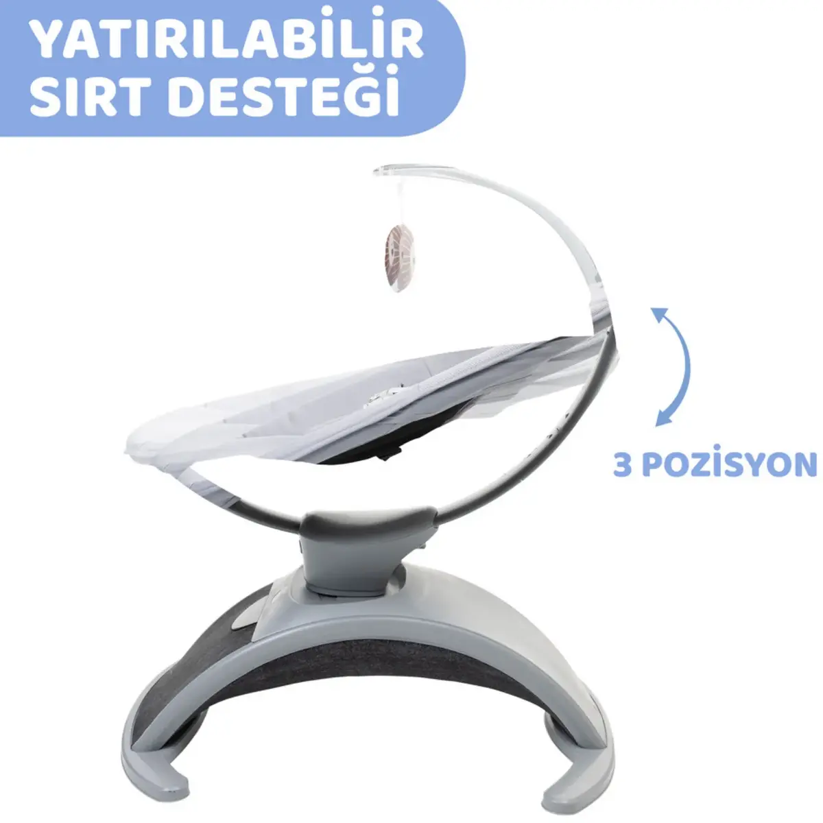 Chicco Comfy Elektrikli Ana Kucağı Silver Spring