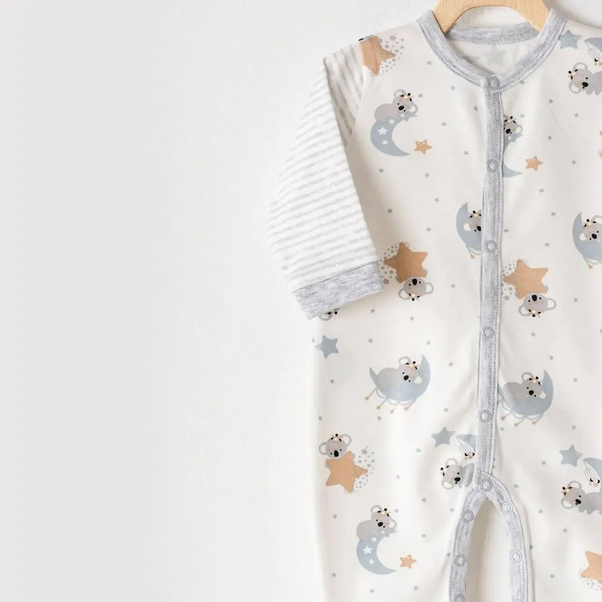 Andy Wawa Tulum Şapka Takım Koala Ekru