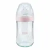 Nuk Silikon Emzikli Nature Sense Cam Biberon 240 ml Pembe