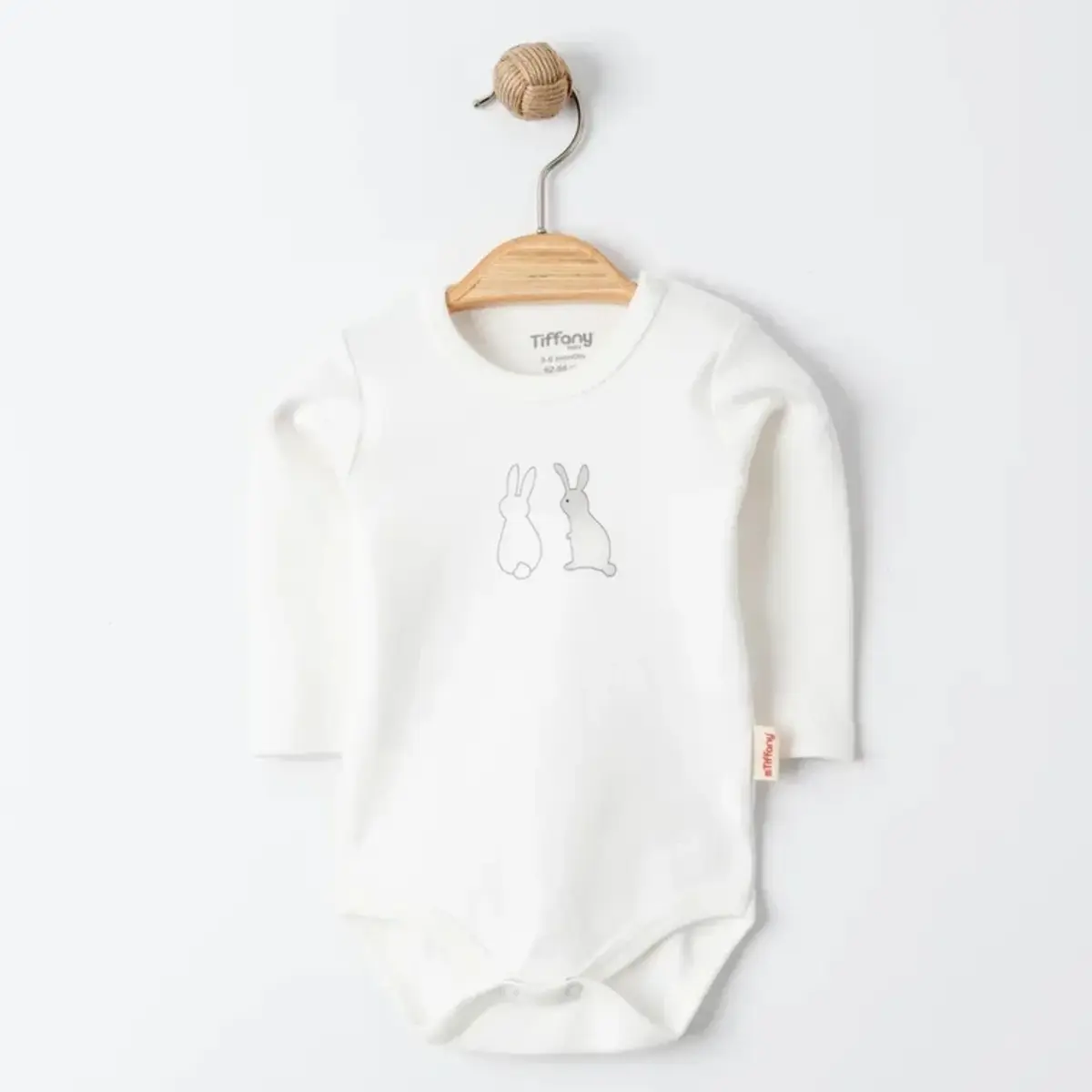 Tiffany Body Uzun Kol 3lü Rabbit Theme