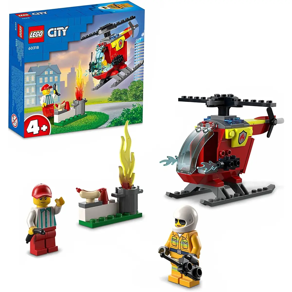 LEGO City İtfaiye Helikopteri 60318