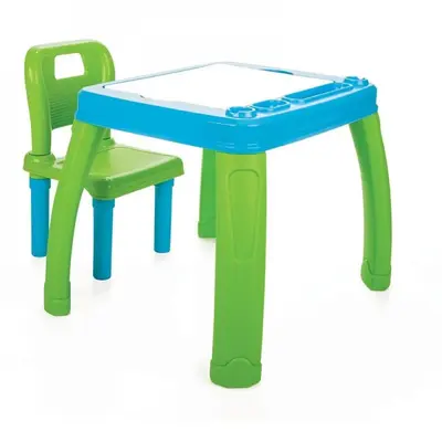 Pilsan Çalışma Masası Mavi Yeşil