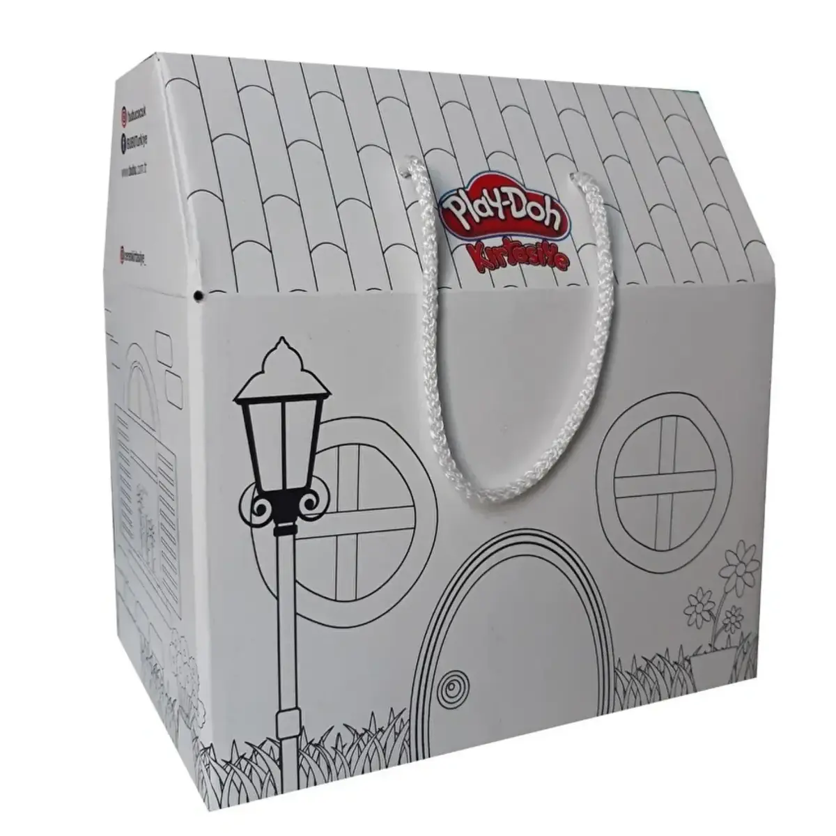 Play-Doh Kırtasiye Seti 58 Parça ve Boyama Evi