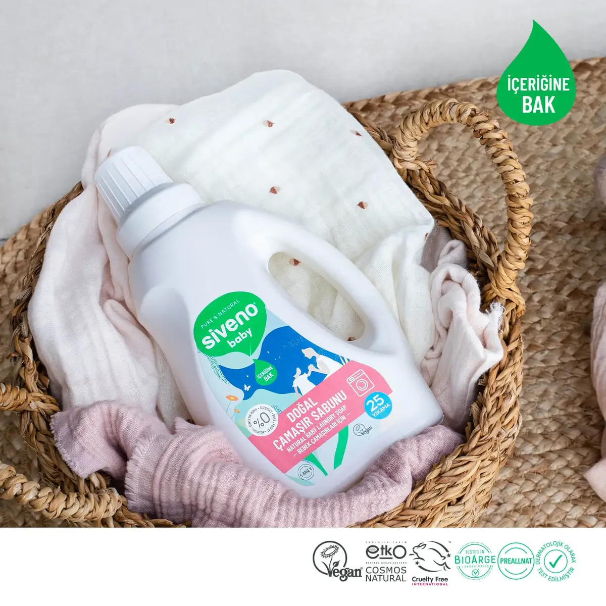 Siveno Baby Doğal Çamaşır Sabunu 750 ml