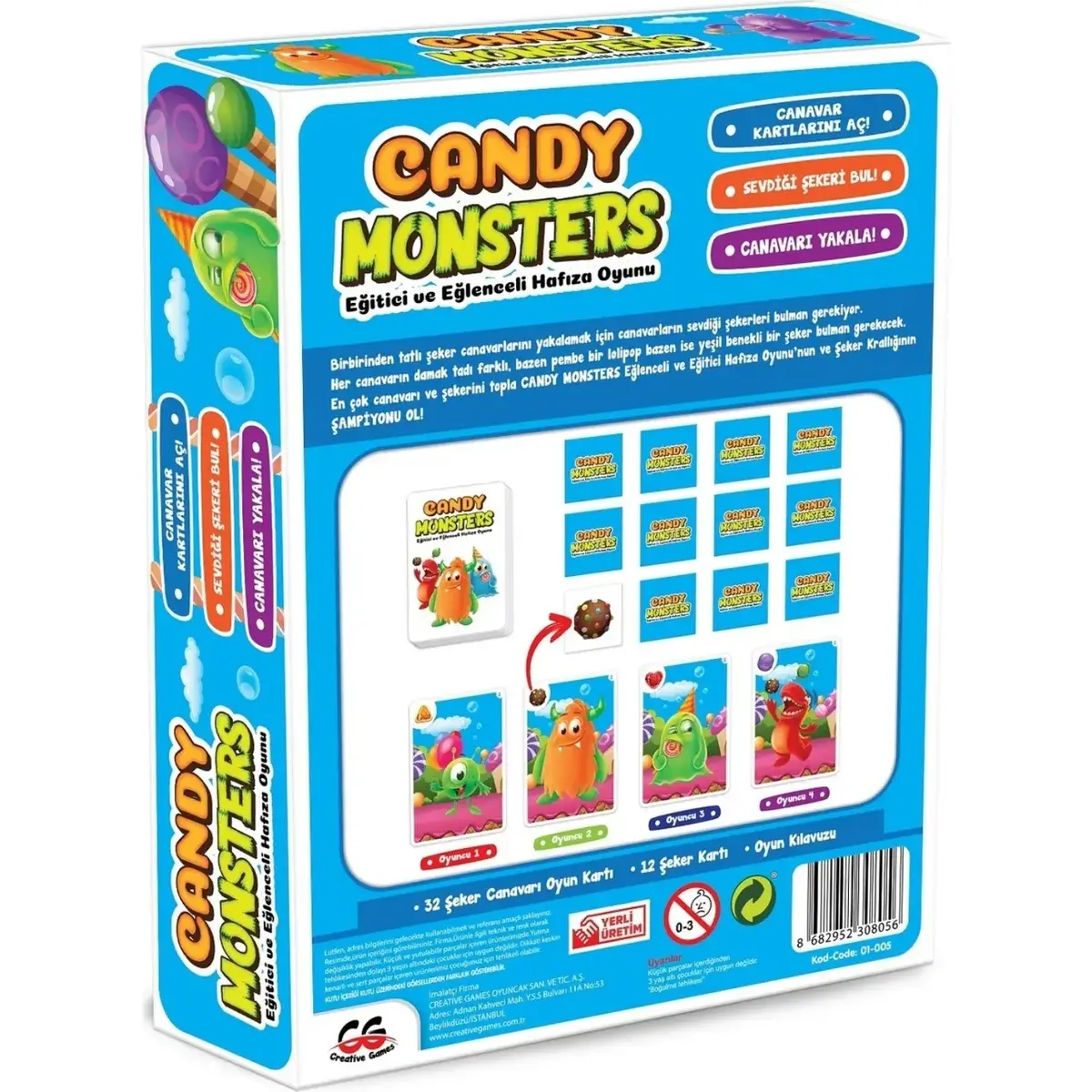 Creative Games Fitable Eğitici Eğlenceli Zeka Oyunu