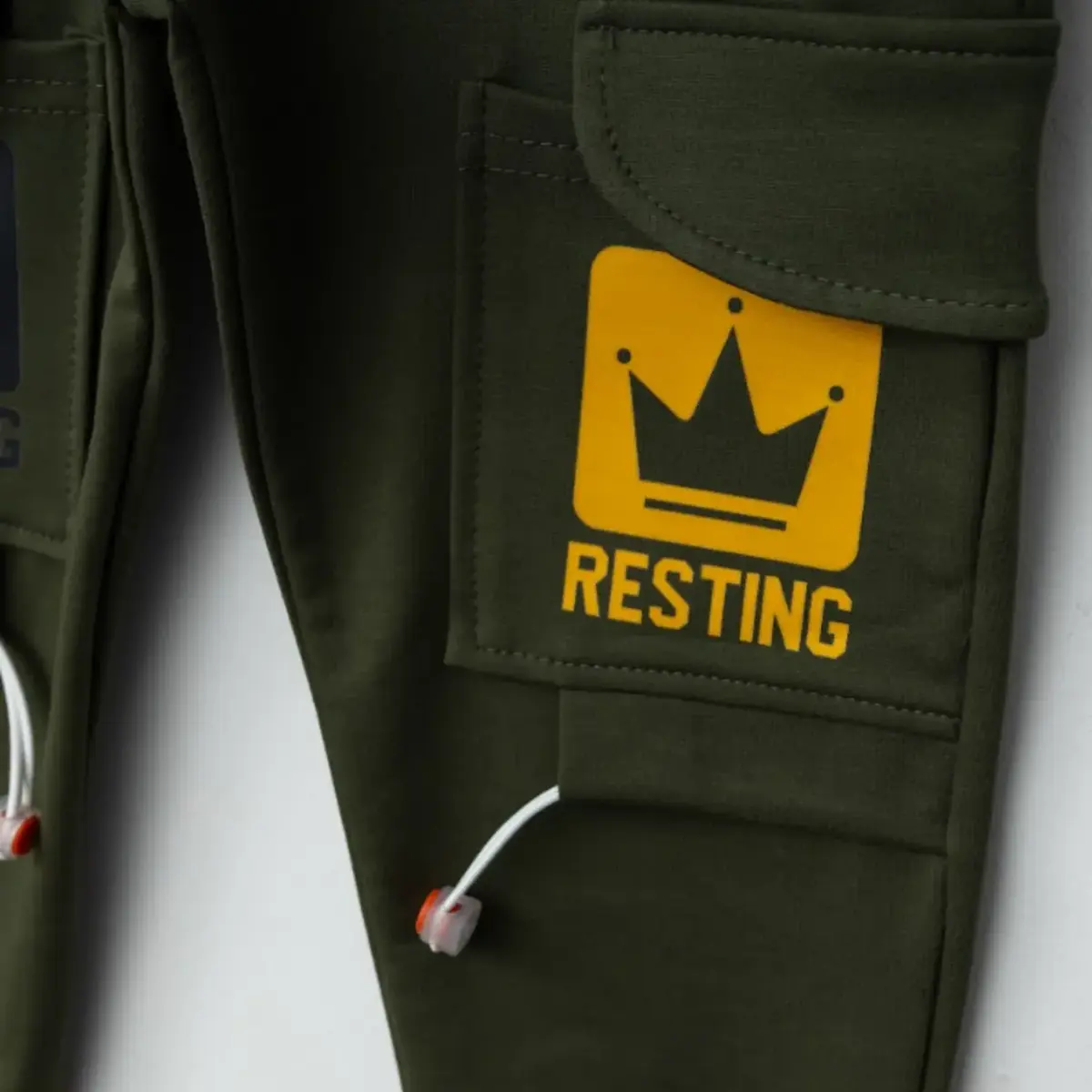 Winimo Eşofman Altı Resting Baskılı Haki