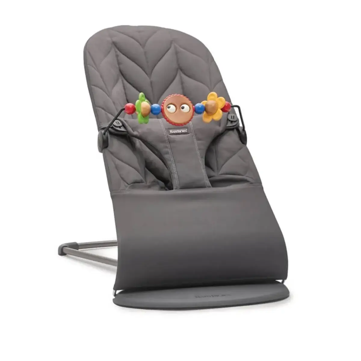 Babybjörn Bliss Ana Kucağı Oyuncaklı Petal Woven Anthracite