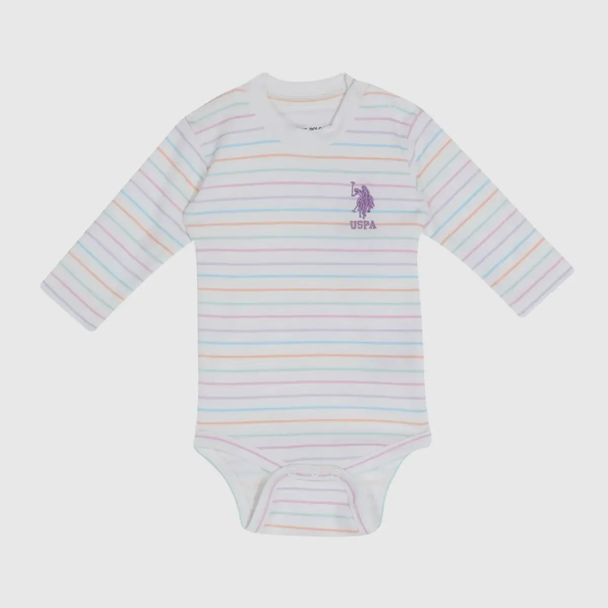 U.S. Polo Body Uzun Kol Krem