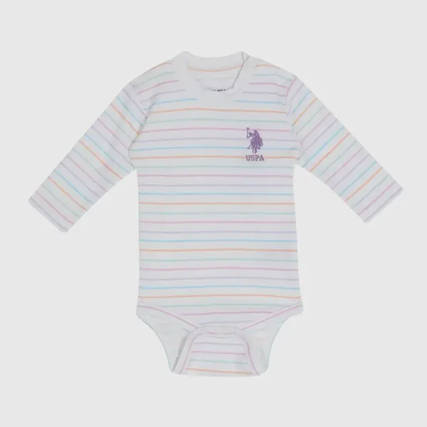 U.S. Polo Body Uzun Kol Krem