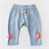 Bibaby Organik Pantolon Patiksiz Wild Flowers Spring Blue