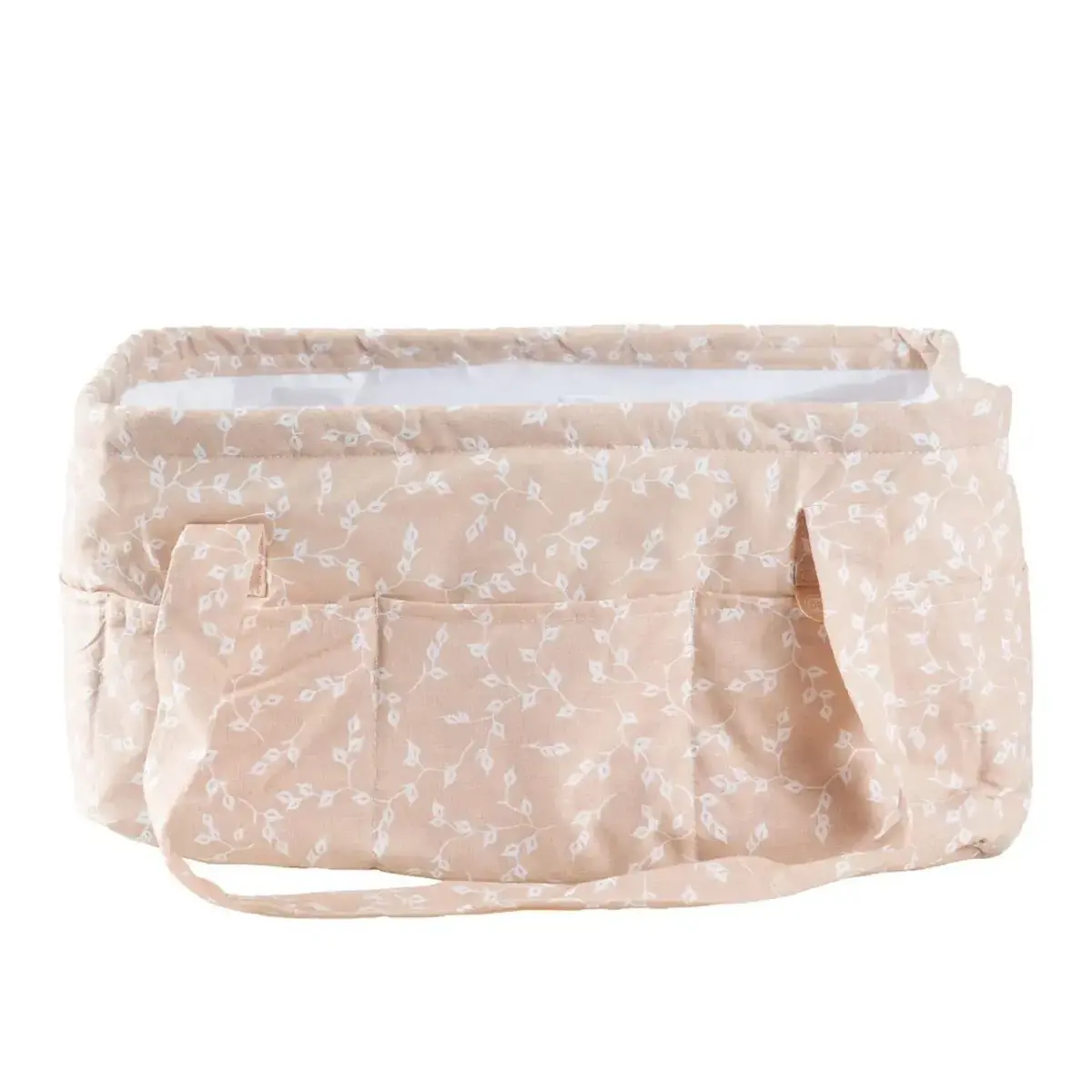 Babyjem Katlamalı Anne ve Bebek Organizer Somon Çiçek