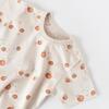 Bibaby Organik Salopet Tulum Summer Fruit Light Cream - Caramel