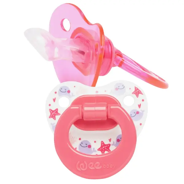 Wee Baby Damaklı Emzik 2li 18+ Ay