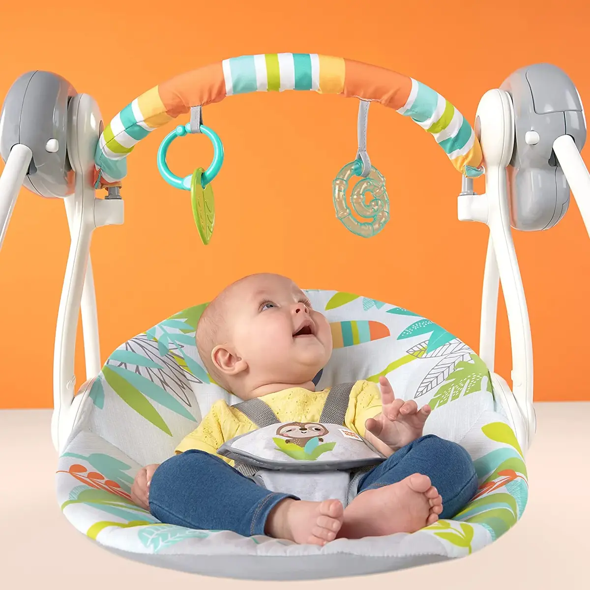 Bright Starts Taşınabilir Salıncak Yağmur Ormanı