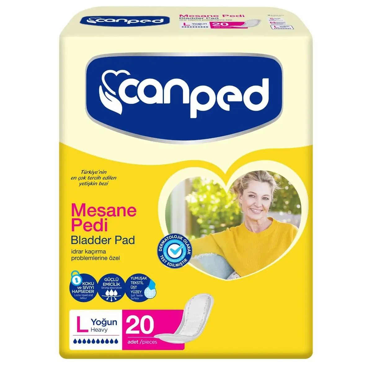 Canped Ultra Mesane Pedi Avantaj Paket 20li L Beden