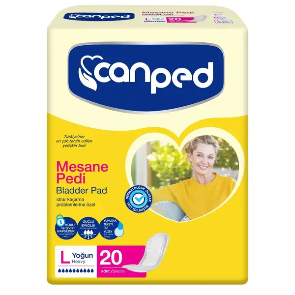 Canped Ultra Mesane Pedi Avantaj Paket 20li L Beden