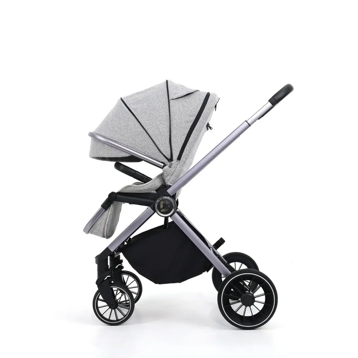 Duux Pro Max Travel Sistem Bebek Arabası Light Grey