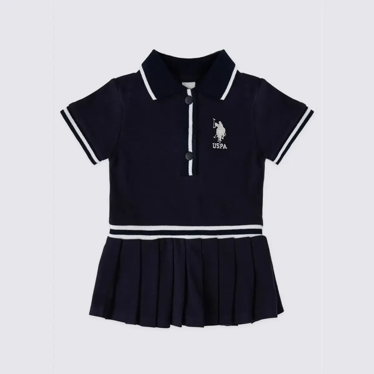U.S. Polo Elbise Lacivert