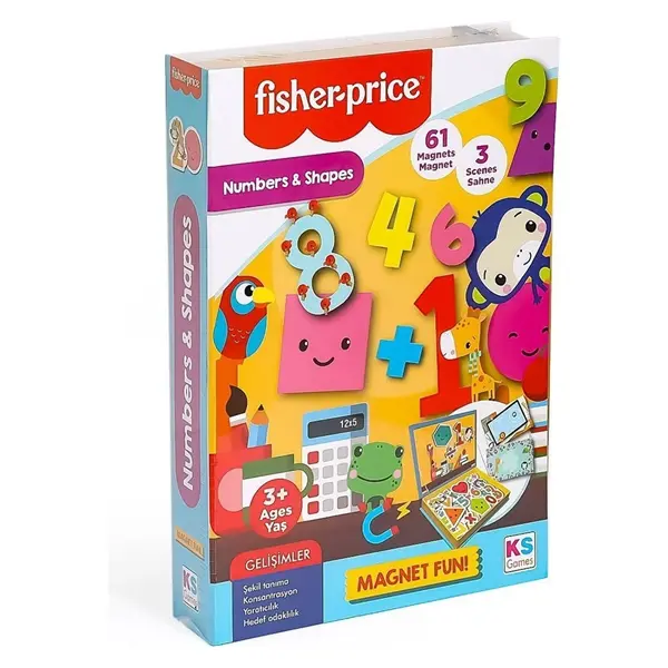 Fisher Price Baby Puzzle - Sayılar Ve Şekiller