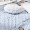 Bibaby Kundak Zincir Triko Mavi
