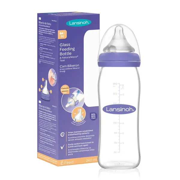 Lansinoh Cam Biberon 240 ml