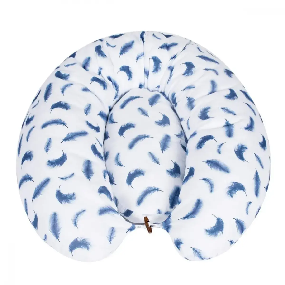 Sevi Bebe Yastıklı Anne Bebek Minderi Tüy Desen