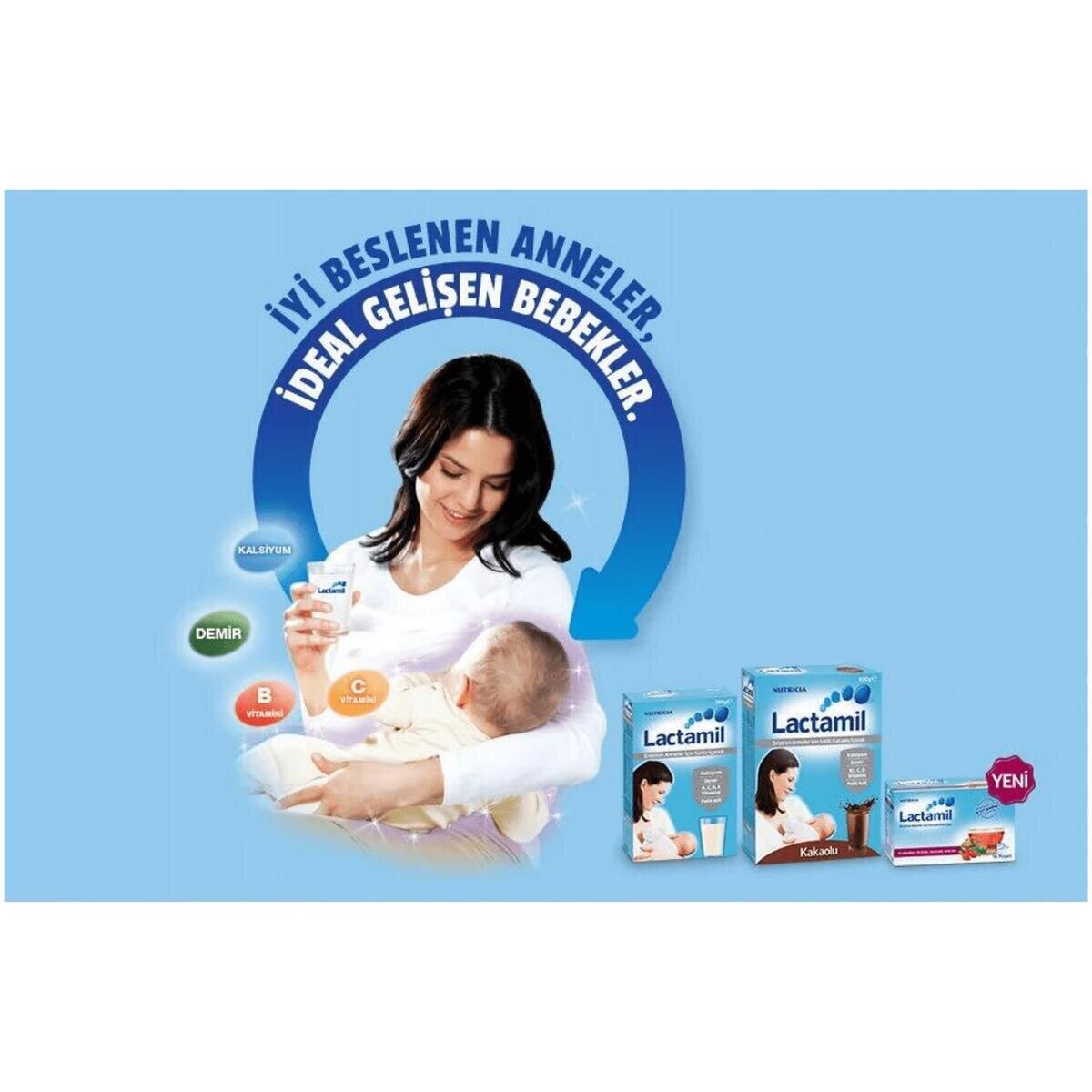 Milupa Lactamil Anneler İçin Sütlü İçecek 200 gr x 2 Adet