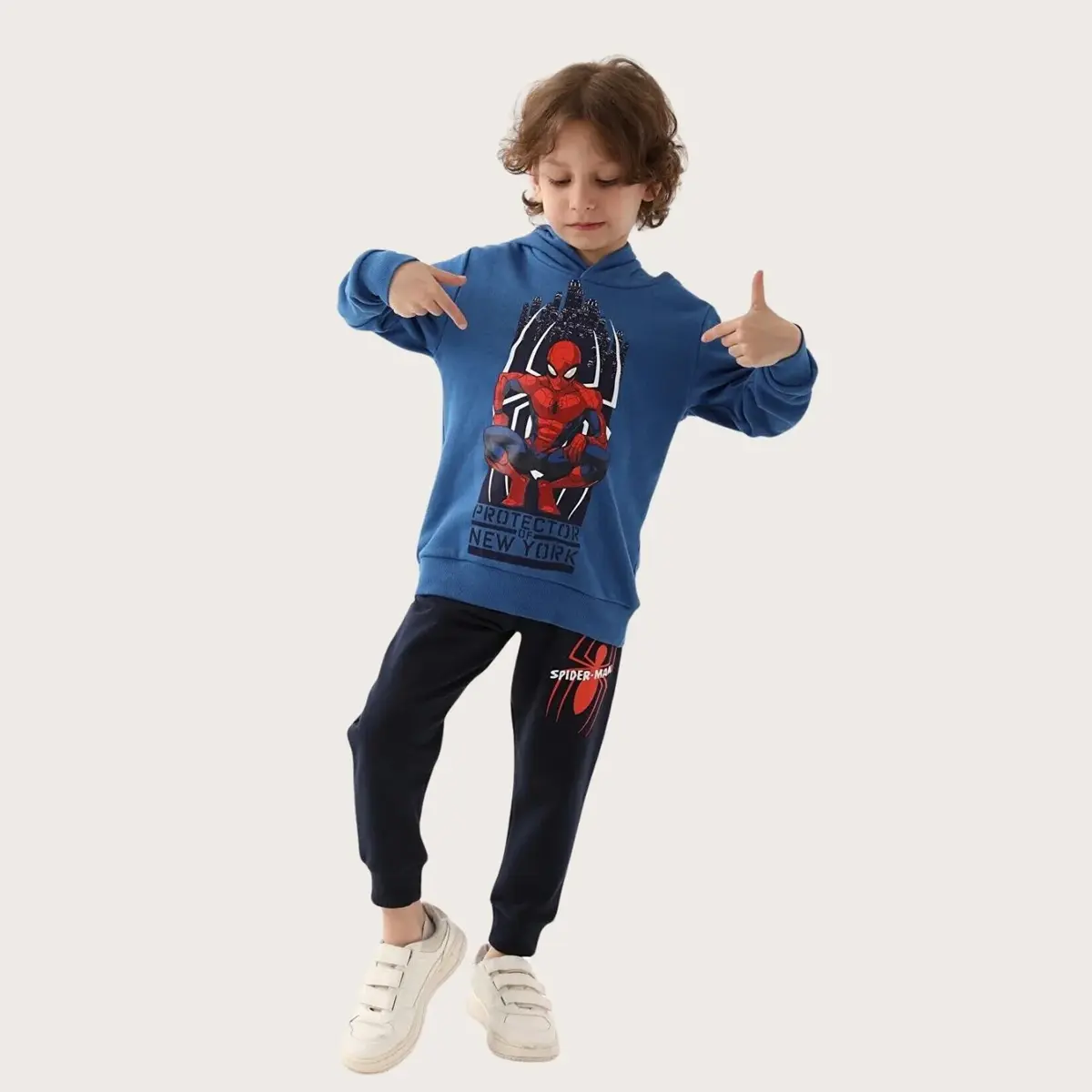 Spider-Man Eşofman Takımı Saks