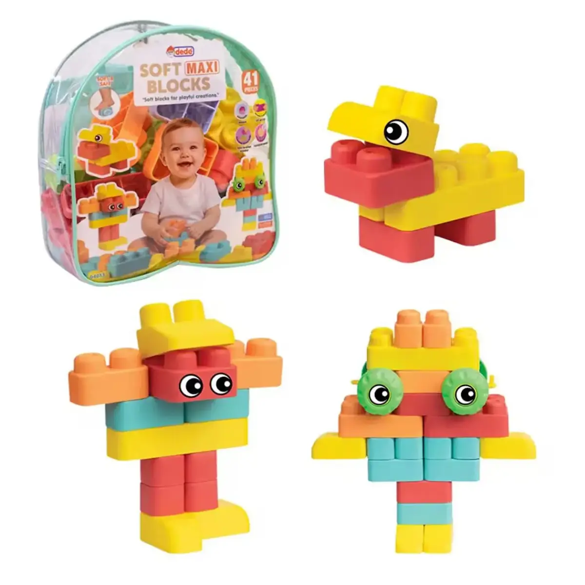 Soft Maxi Bloklar 41 Parça Çanta