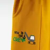 Winimo Çocuk Eşofman Altı New To Crew Baskılı Hardal