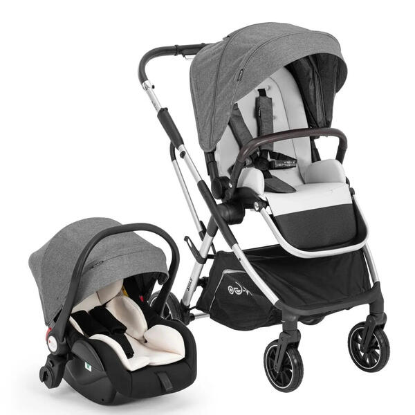 Kanz N-Go Travel Sistem Bebek Arabası Gri