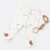 Bibaby Organik Pantolon Patikli Magic Starfish Latte