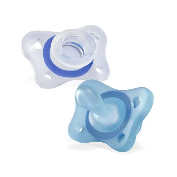 Chicco Physioforma Mini Soft Silikon Emzik 2li 2-6 Ay Erkek