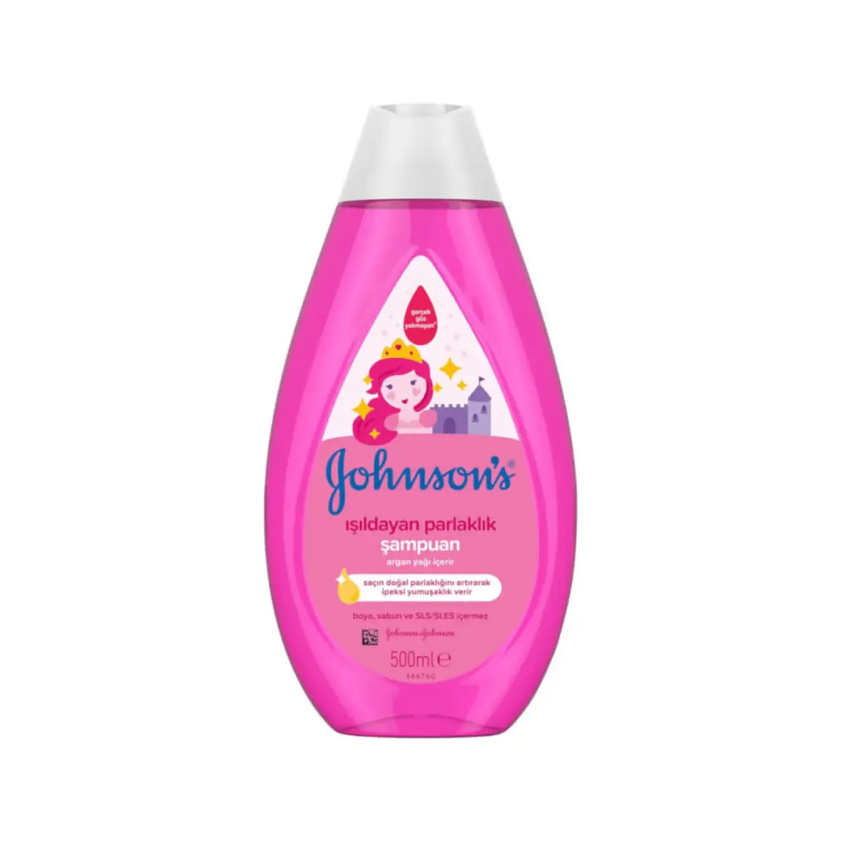 Johnson's Kral Şakir Işıldayan Parlaklık Serisi Bebek Şampuanı 500 ml