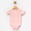 Angeltouch Body Kısa Kol Raporlu Pembe