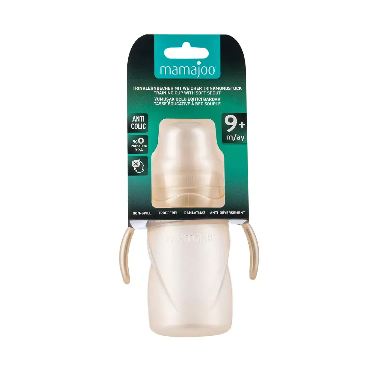 Mamajoo Kulplu Eğitici Bardak 270 ml Pearl