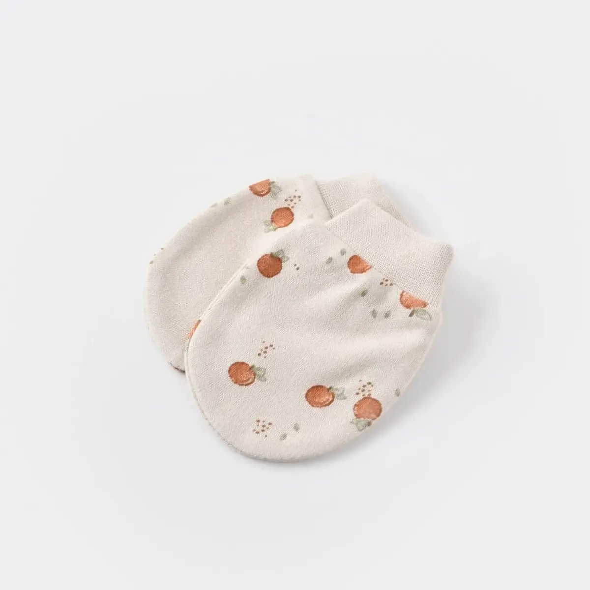 Bibaby Organik Eldiven 2li Summer Fruit Light Cream Caramel