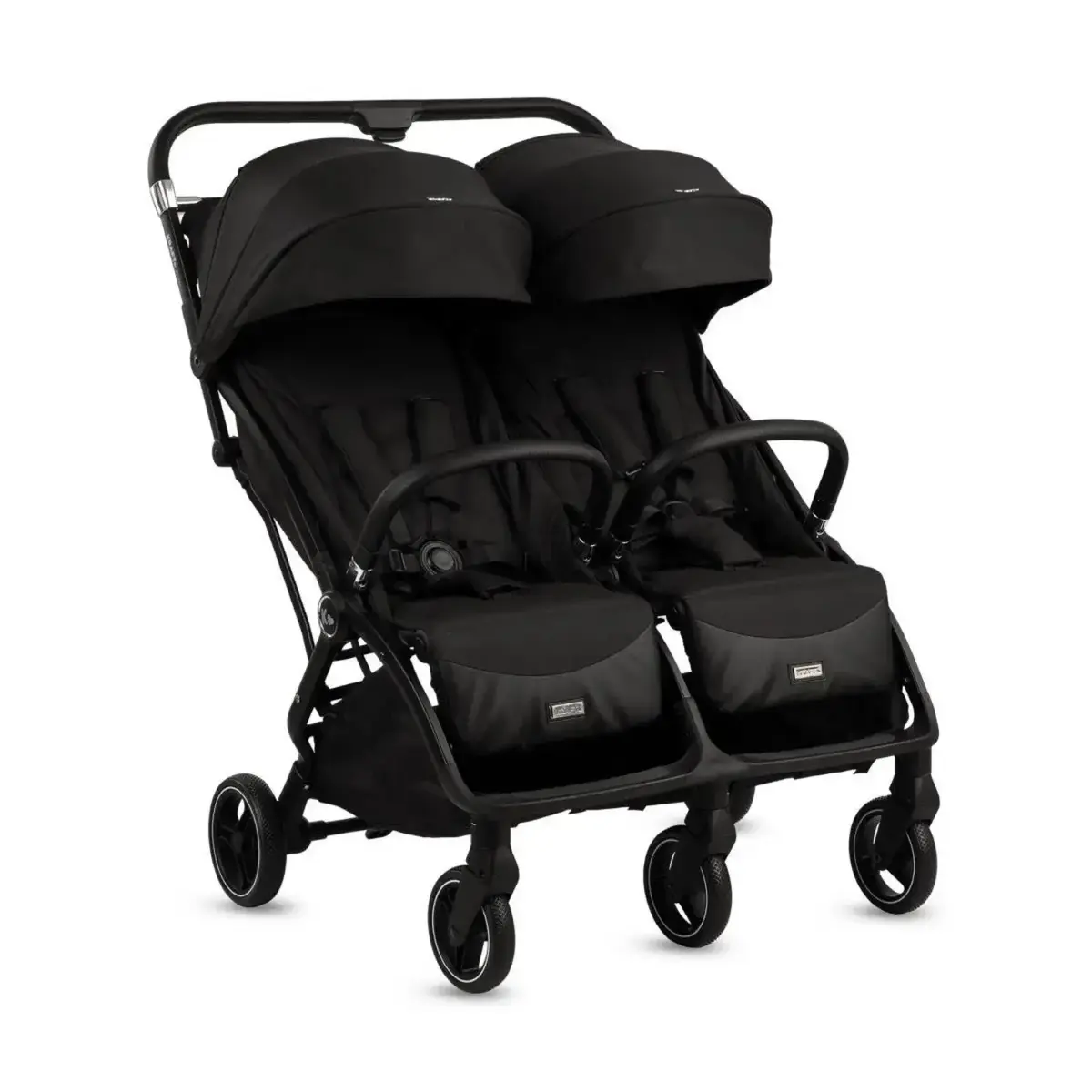 Kraft Duplo İkiz Bebek Arabası Black